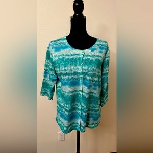 Top for women size Large by Christopher &banks